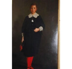 Antique Portrait of Noble Boy
