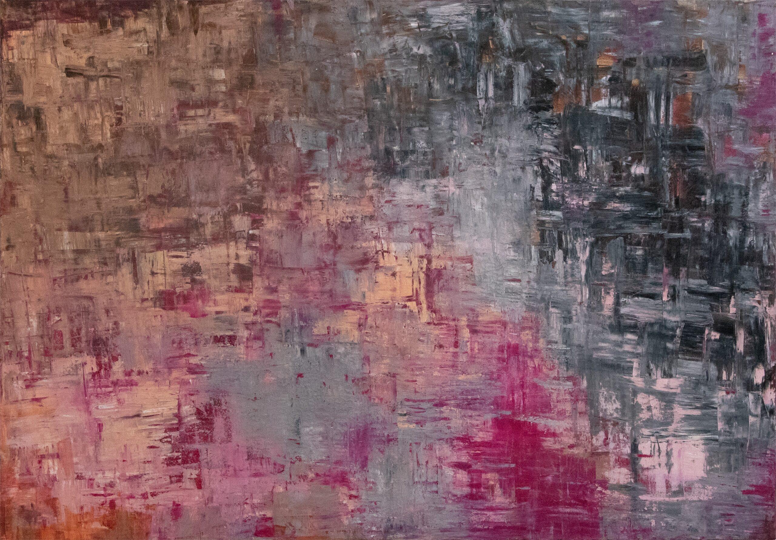 Light Pink by Francesco Diana - Painting by Unknown