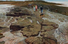 Lorraine Abrahams RSMA (1941-2023) - 2011 Oil, Sully Island