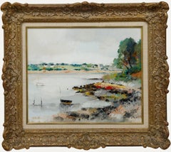 Louis Rosan (b.1926) - Mid 20th Century Oil, River Scene