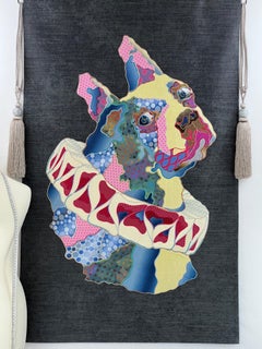 Loyalty, Textile Art on Fabric by Kostyantin Malginov, 2021