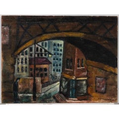 M. Edwards - 1974 Oil, In the City