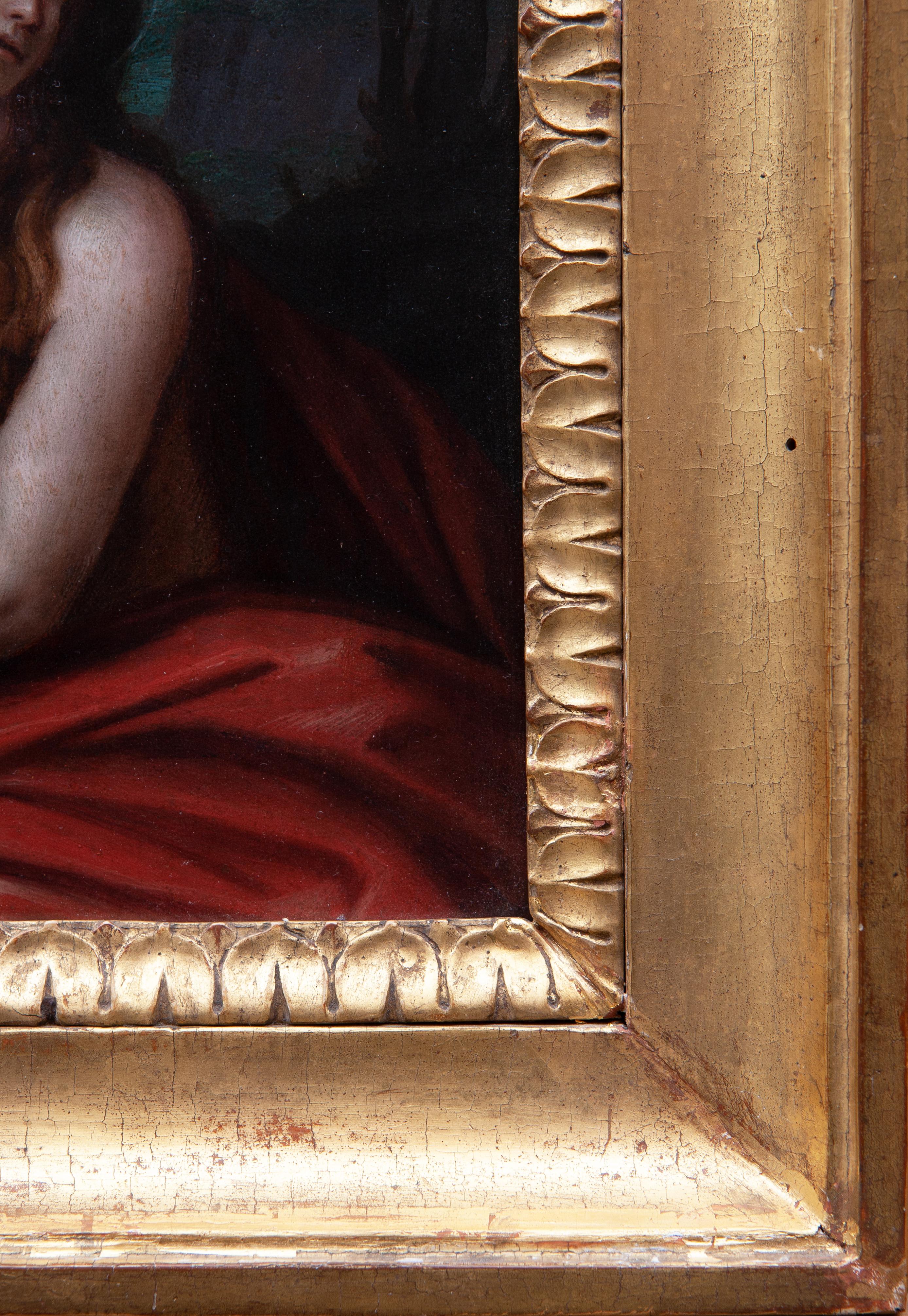 Penitent Magdalene - 17th century painter For Sale 3