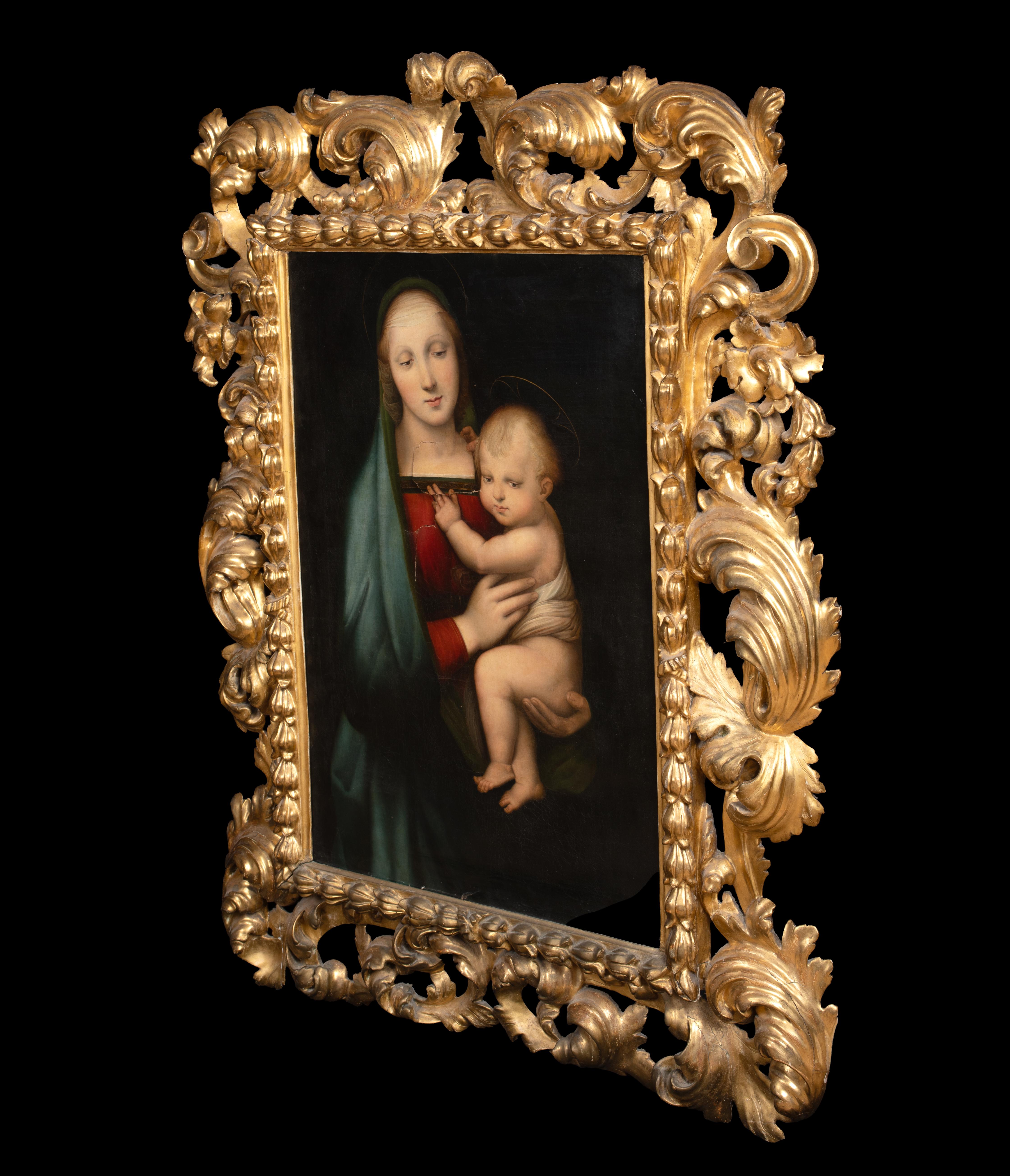 Madona Del Granduca, 18th Century after Raphael (1483-1520) Large 18th Century For Sale 4