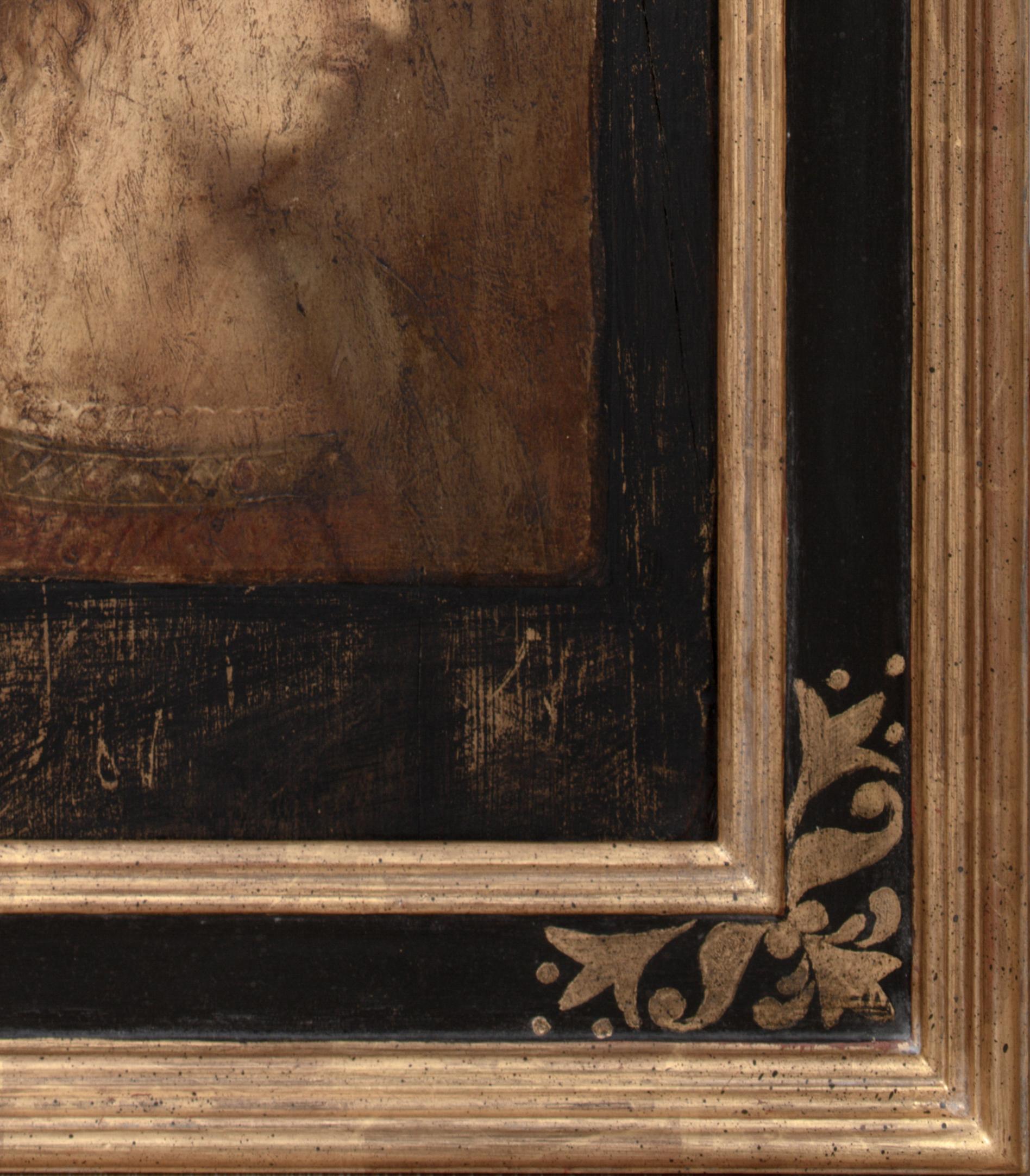 Madone, 16e/17e siècle

disciple de LEONARDO DA VINCI (1452-1519)

Grande représentation de la Madone de la Renaissance italienne des XVIe et XVIIe siècles, huile sur papier posée sur un panneau. Étude dévotionnelle précoce de profil latéral de la