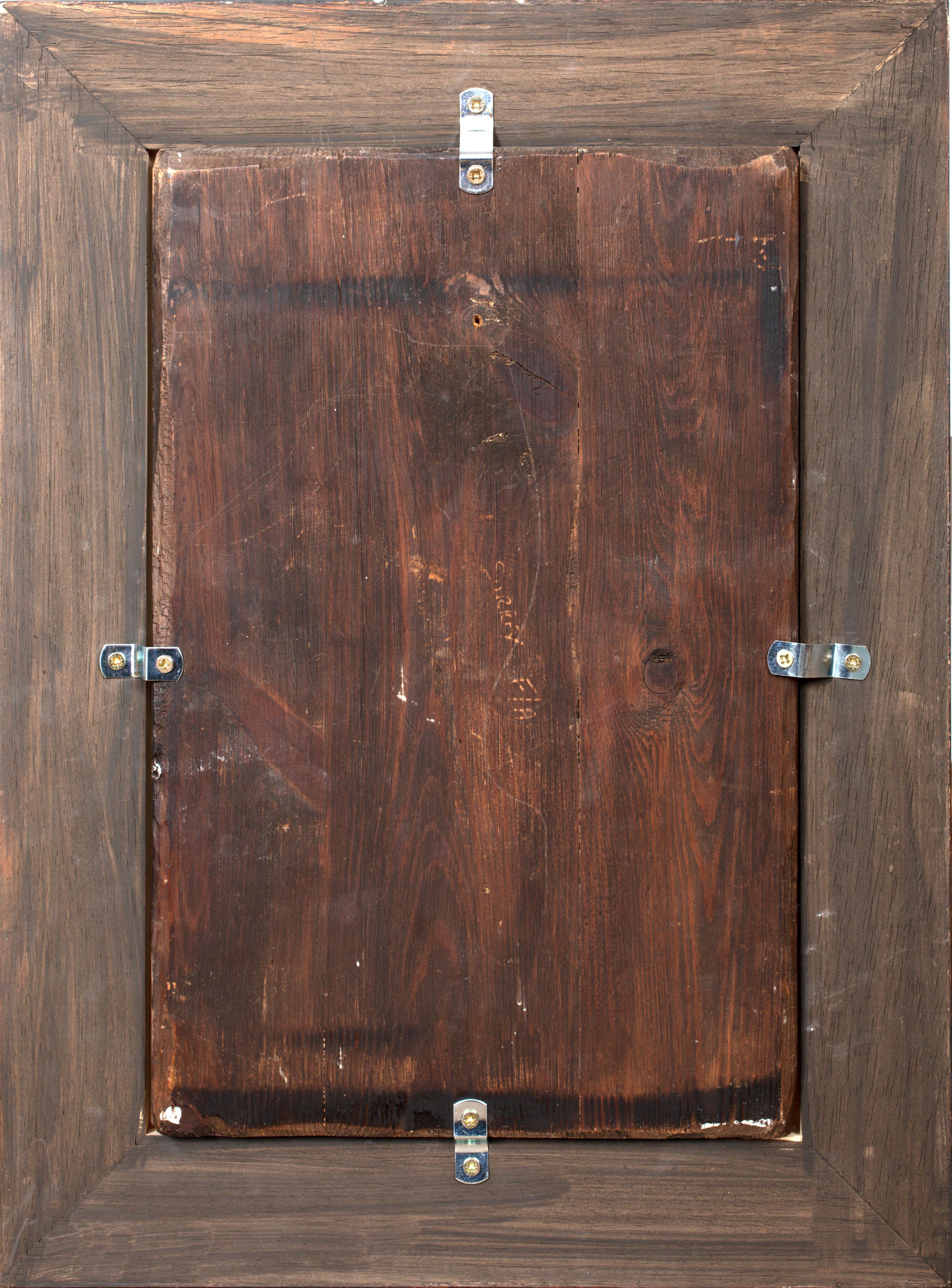 Madone, XVIIe siècle, suiveur de Leonardo da Vinci (1452-1519) en vente 5