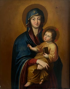 Antique Madonna and Child