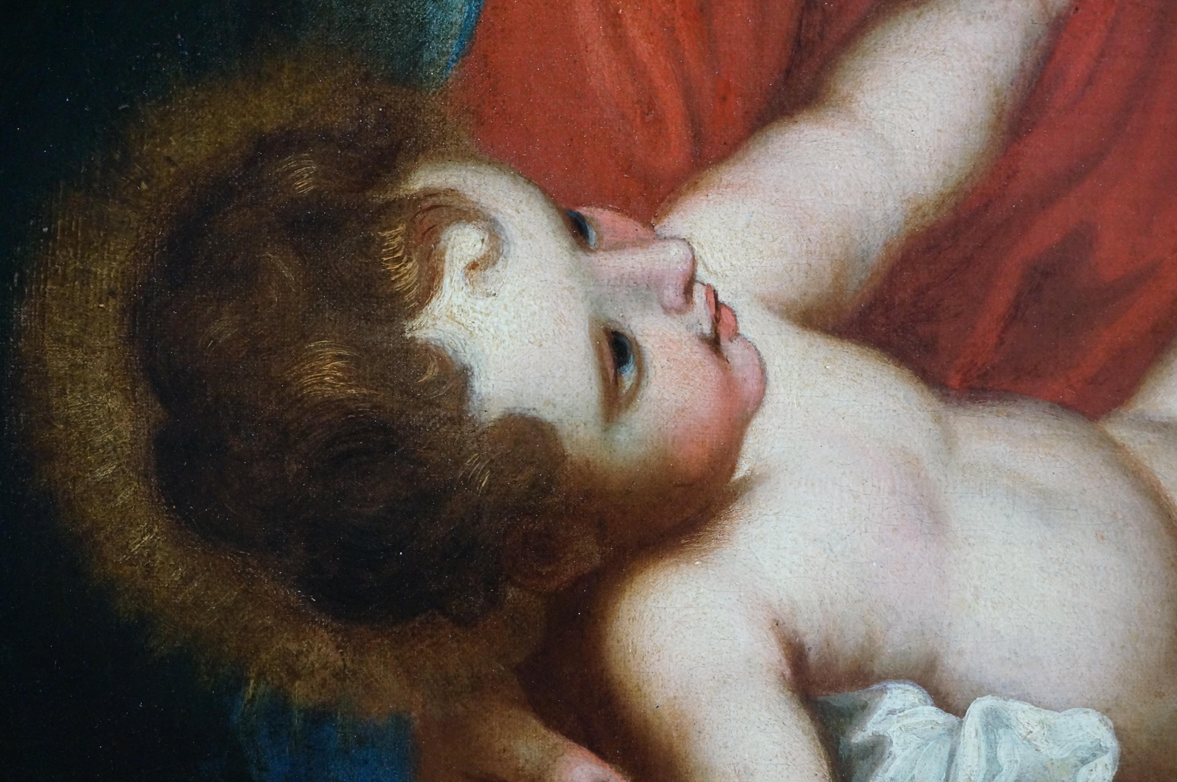 Madonna and child, Italian school, 18th century For Sale 3