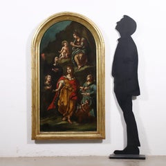 Madonna and Child with Saints, XVIIth - XVIIIth century