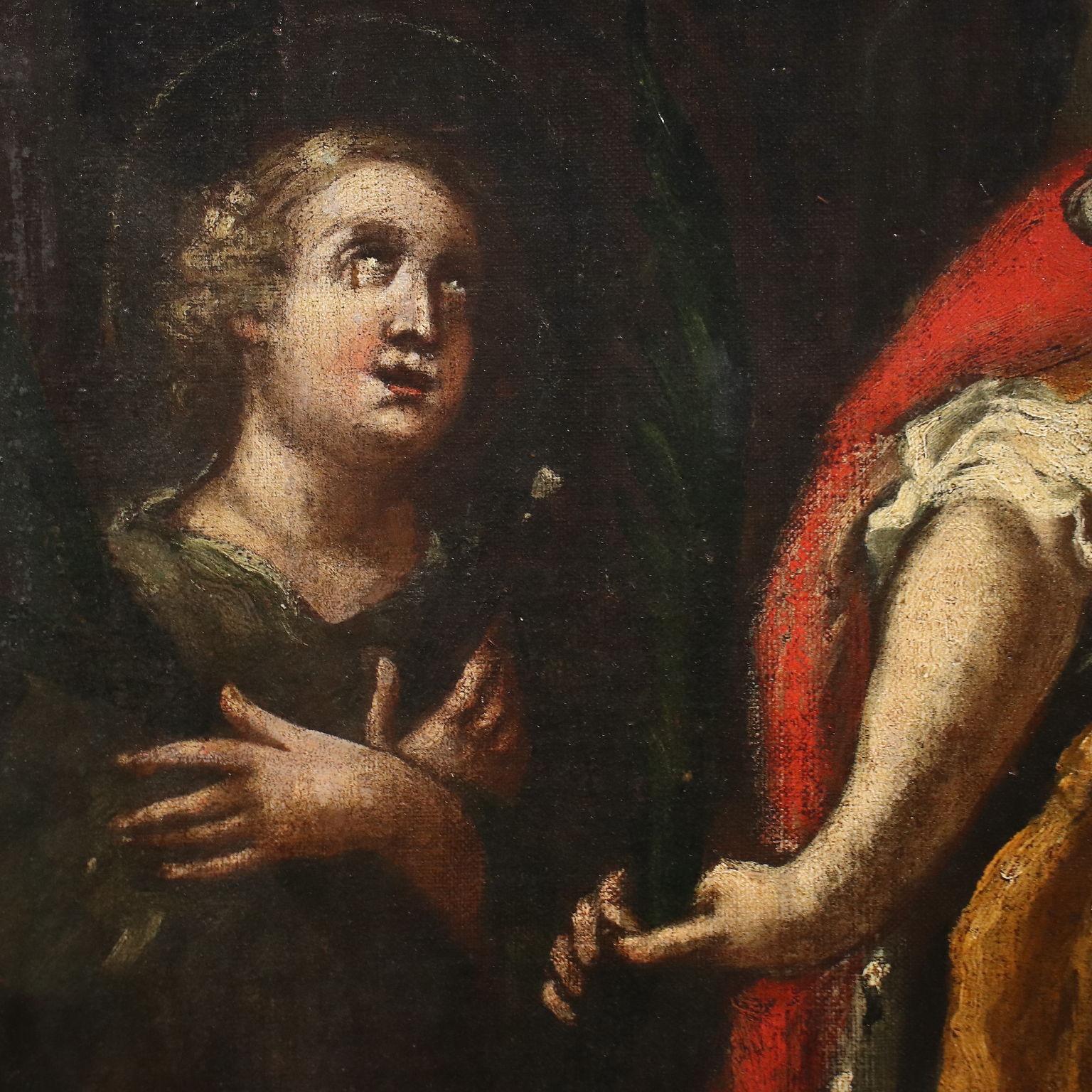 Madonna and Child with Saints, XVIIth - XVIIIth century 2