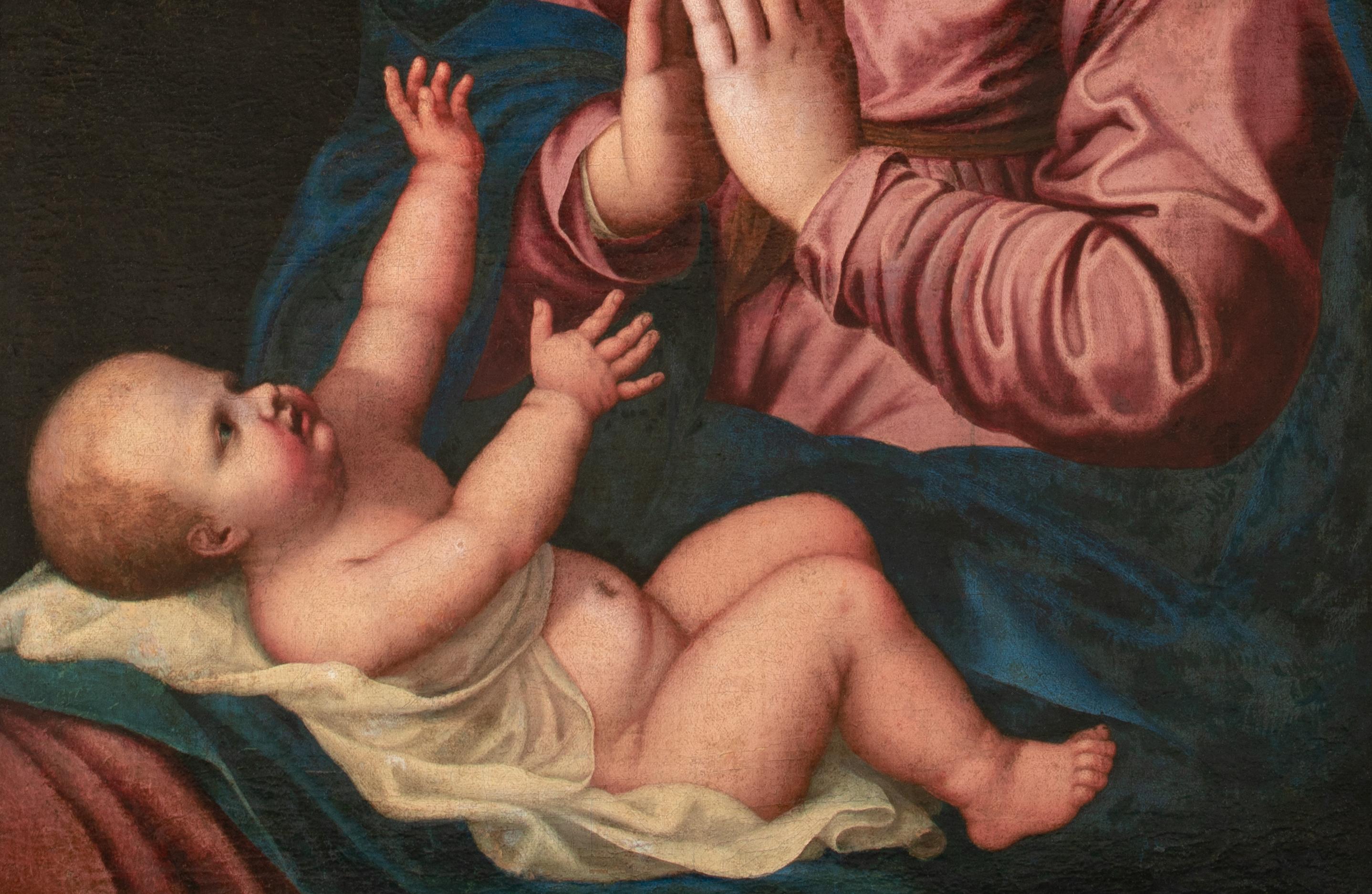 Madonna & Child, XVI secolo  Scuola di LUCA PENNi (1500-1556) 6