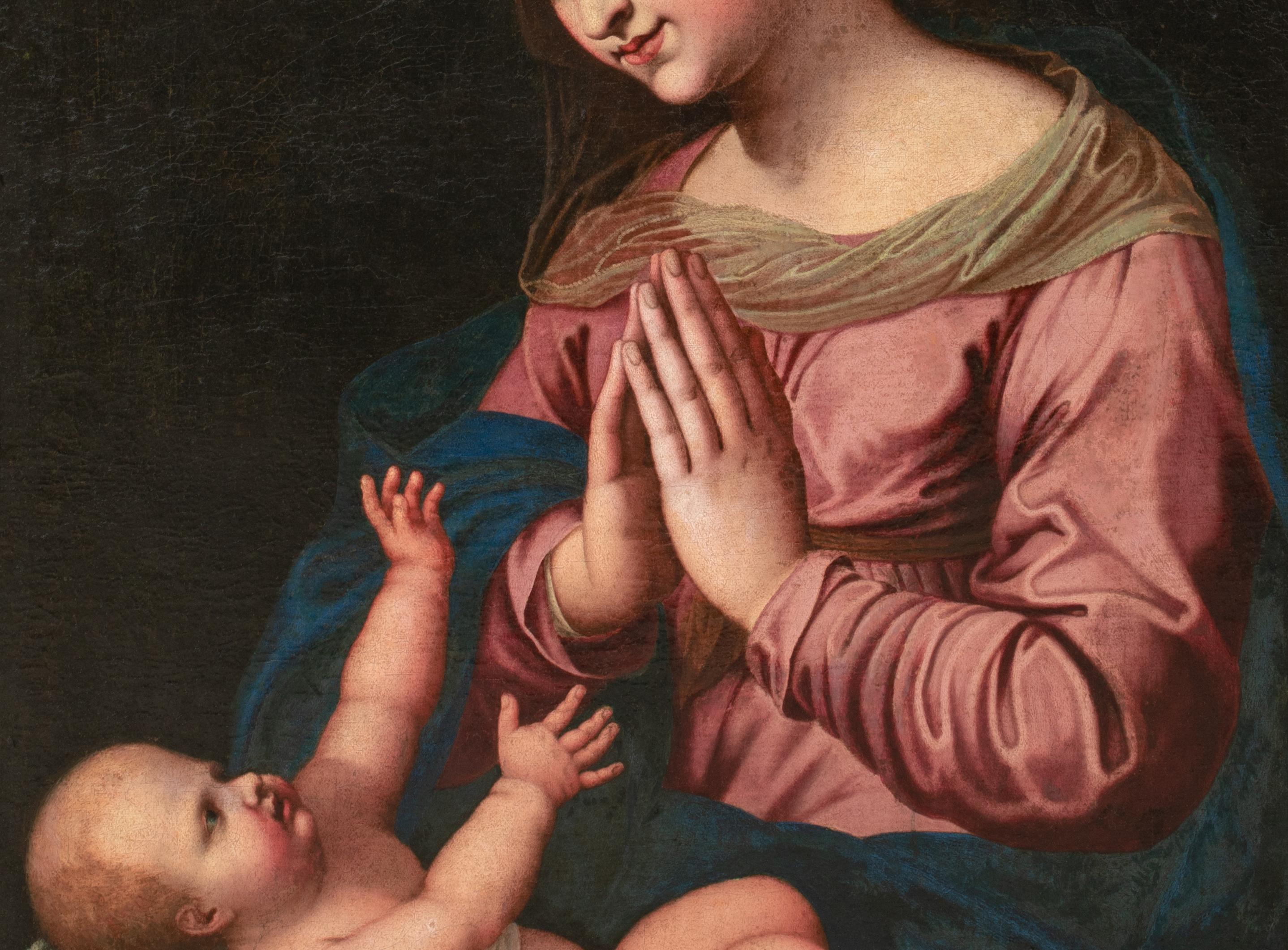Madonna & Child, XVI secolo  Scuola di LUCA PENNi (1500-1556) 2