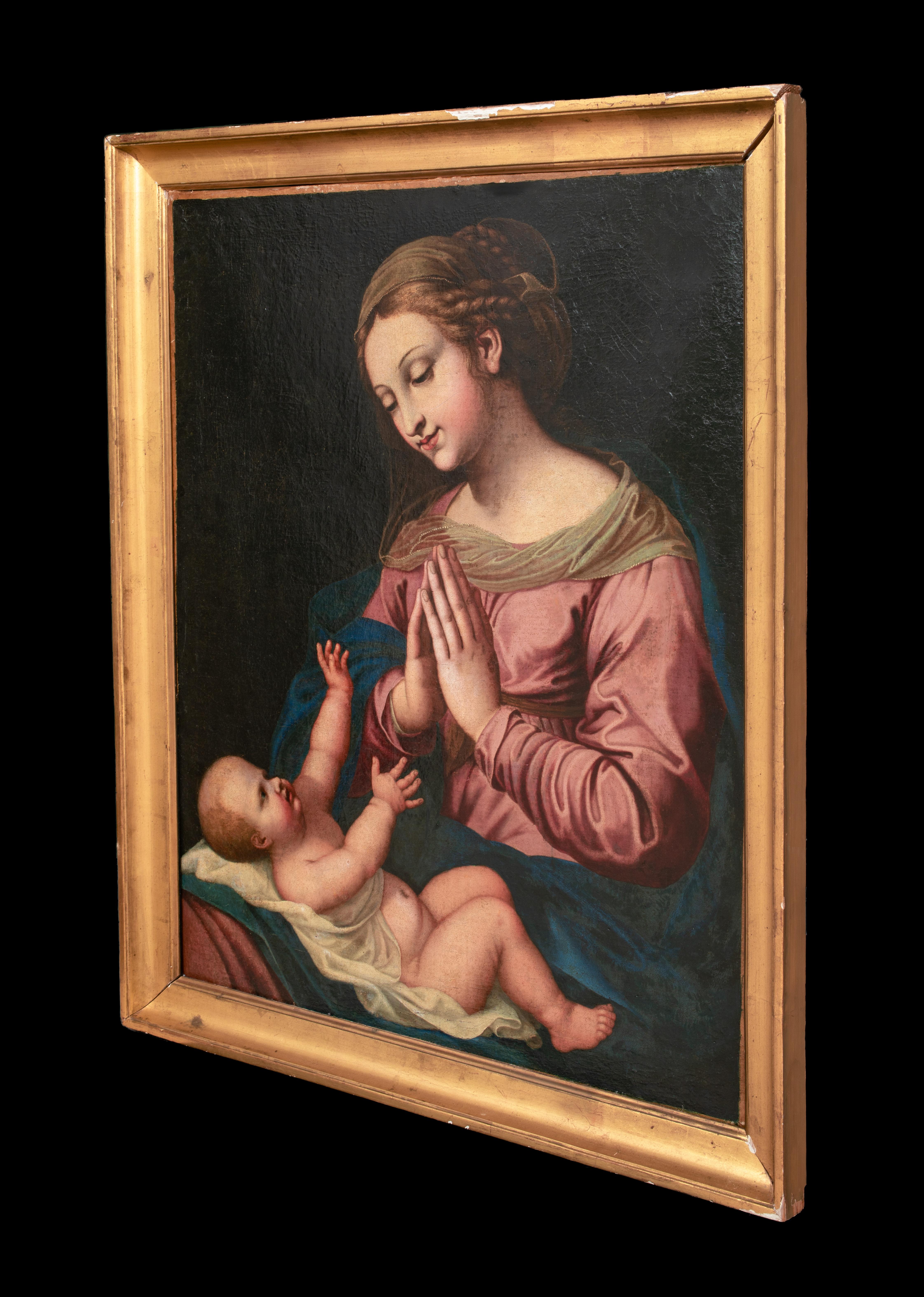 Madonna & Child, XVI secolo  Scuola di LUCA PENNi (1500-1556) 4