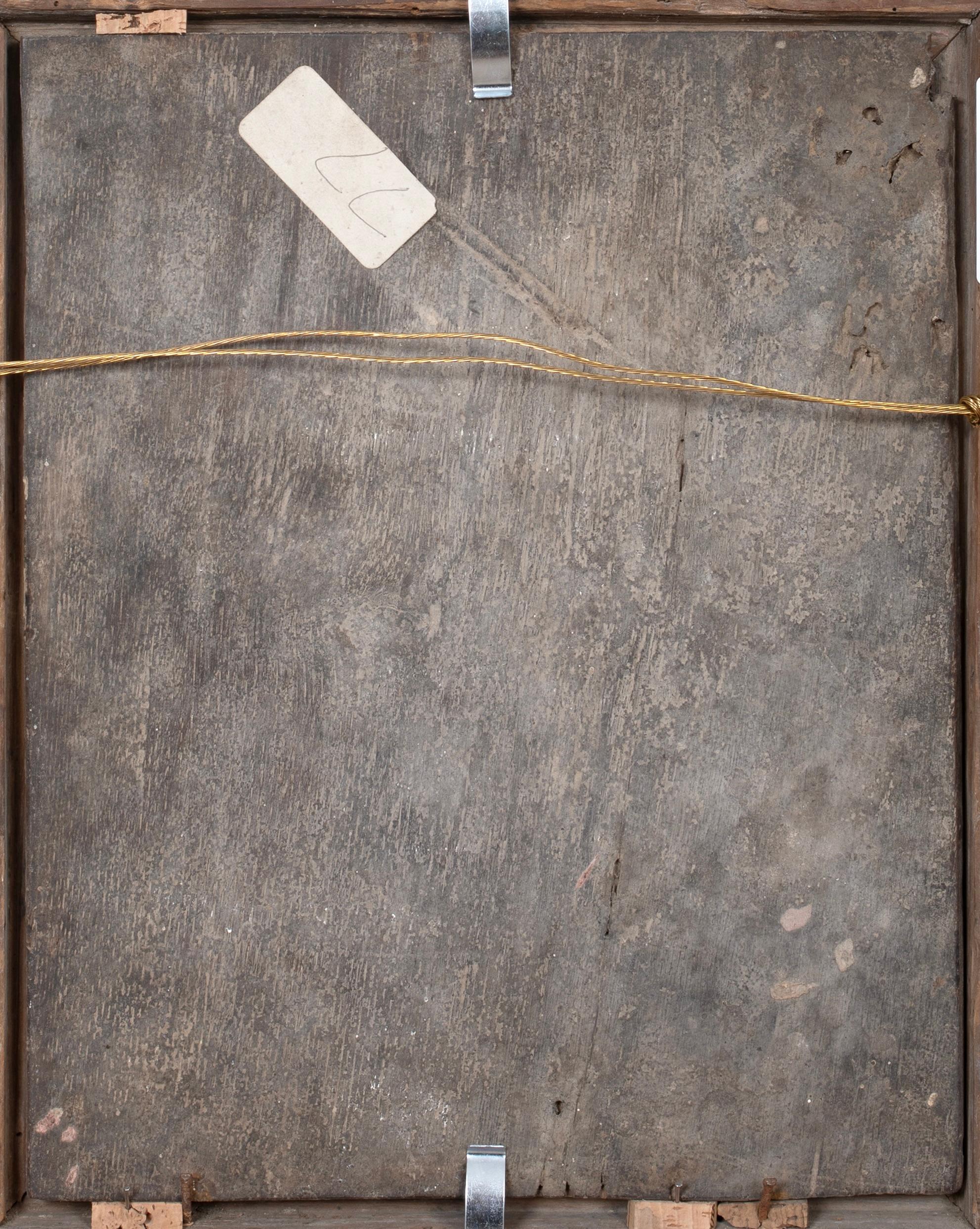 Madone & Child, huile sur panneau  adepte de DIERIC BOUTS (1415-1475) en vente 6