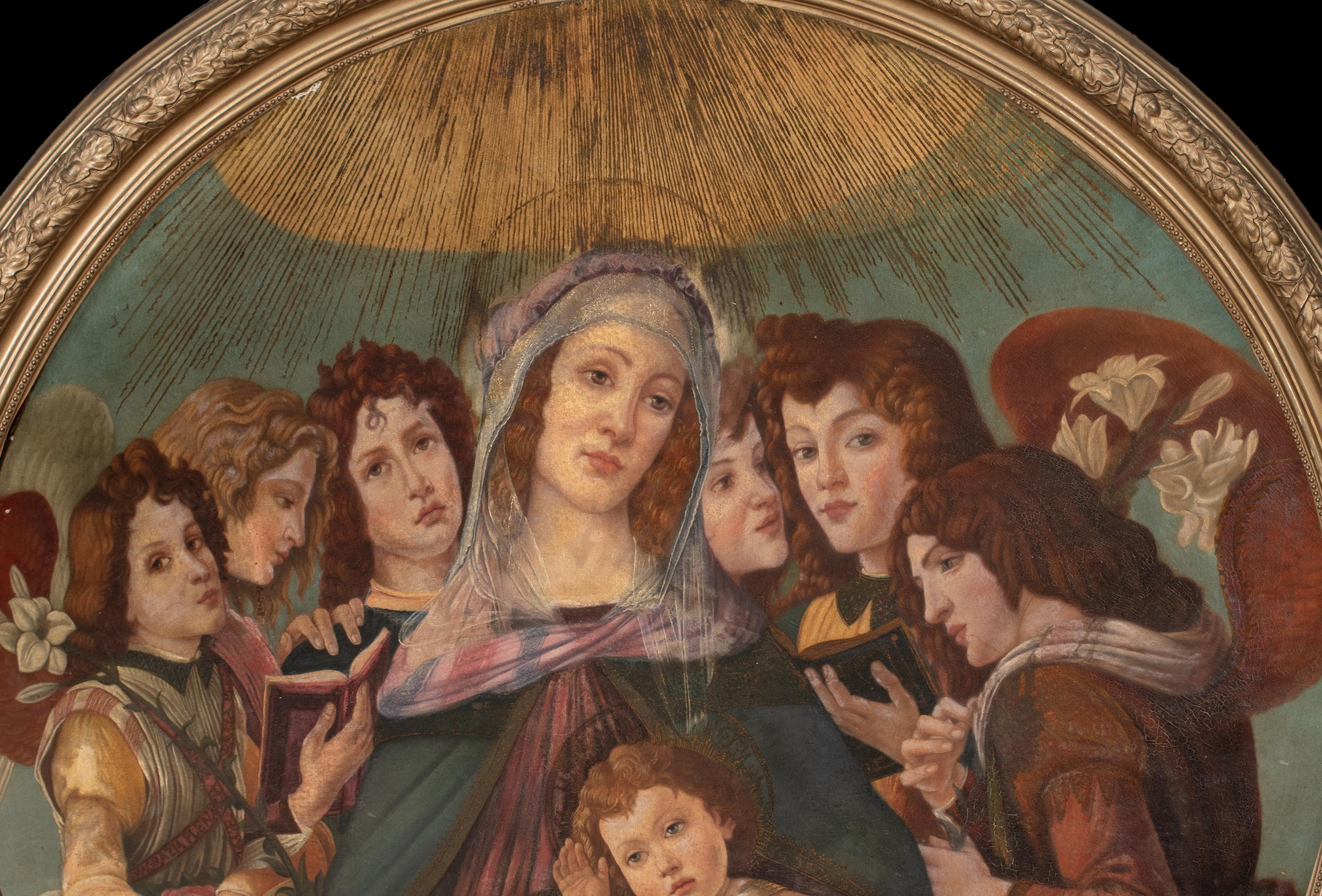 Madonna della Melagrana (Madonna mit dem Granatapfel), 17. Jahrhundert im Angebot 2