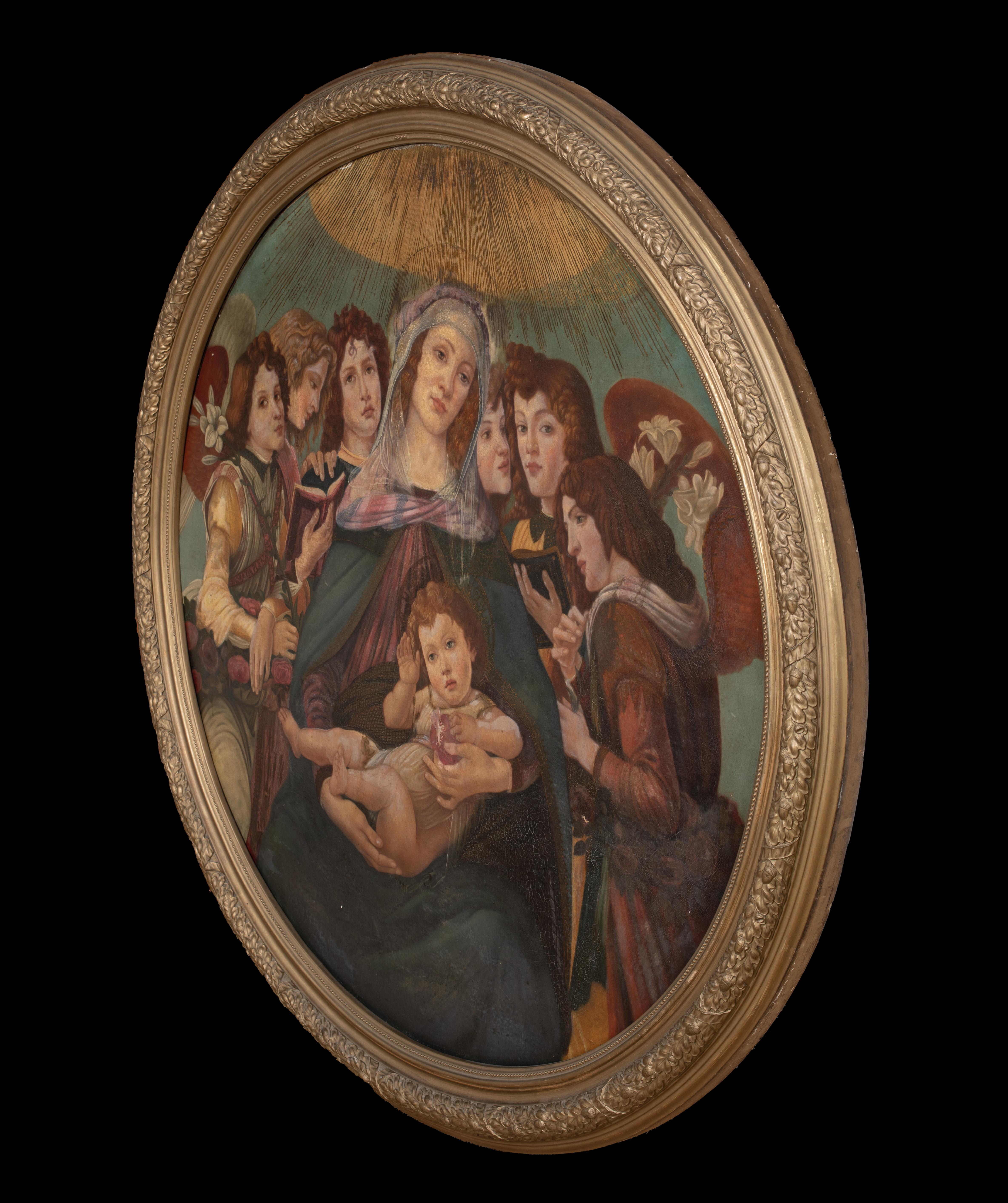 Madonna della Melagrana (Madonna mit dem Granatapfel), 17. Jahrhundert im Angebot 4