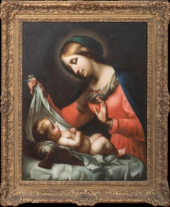 Madonna & Sleeping Infant Christ, 18th Century  Italian School