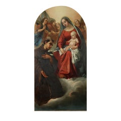 Madonna with Child and St. Anthony from Padua 19th Century