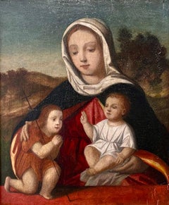 Virgen con el Santo Niño y St. John