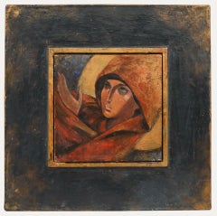 Magdalena Noller - Siglo XX Óleo, María Magdalena