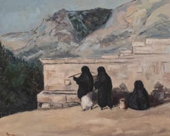 Magne Ohlqvist - Mid 20th Century Oil, Convent in the Mountains
