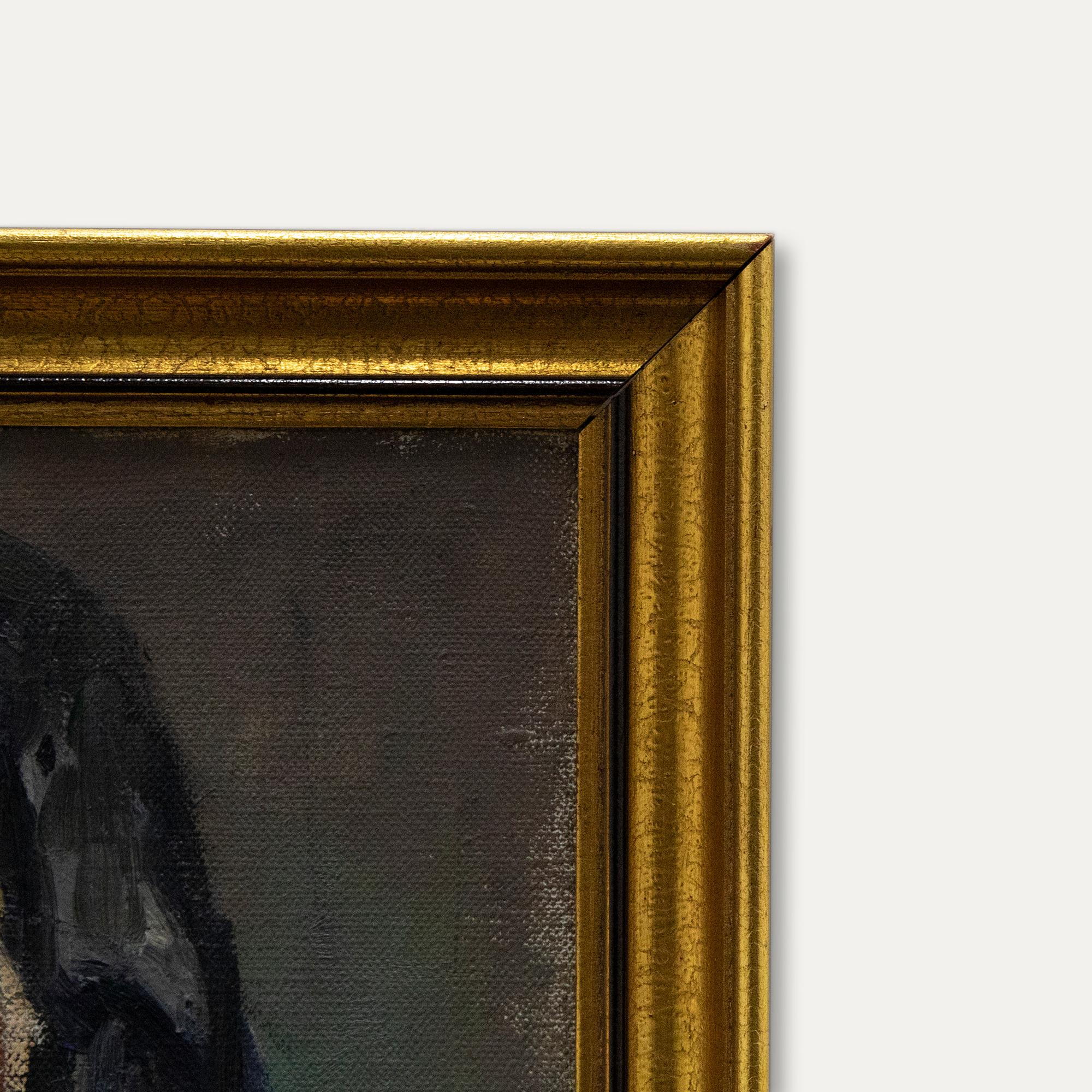 Maj Jeansson - Olio di scuola svedese della metà del XX secolo, La vedova 2