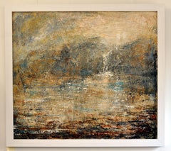 Majestic Mountains Kiss The Morning Sky - Abstract by John Parker