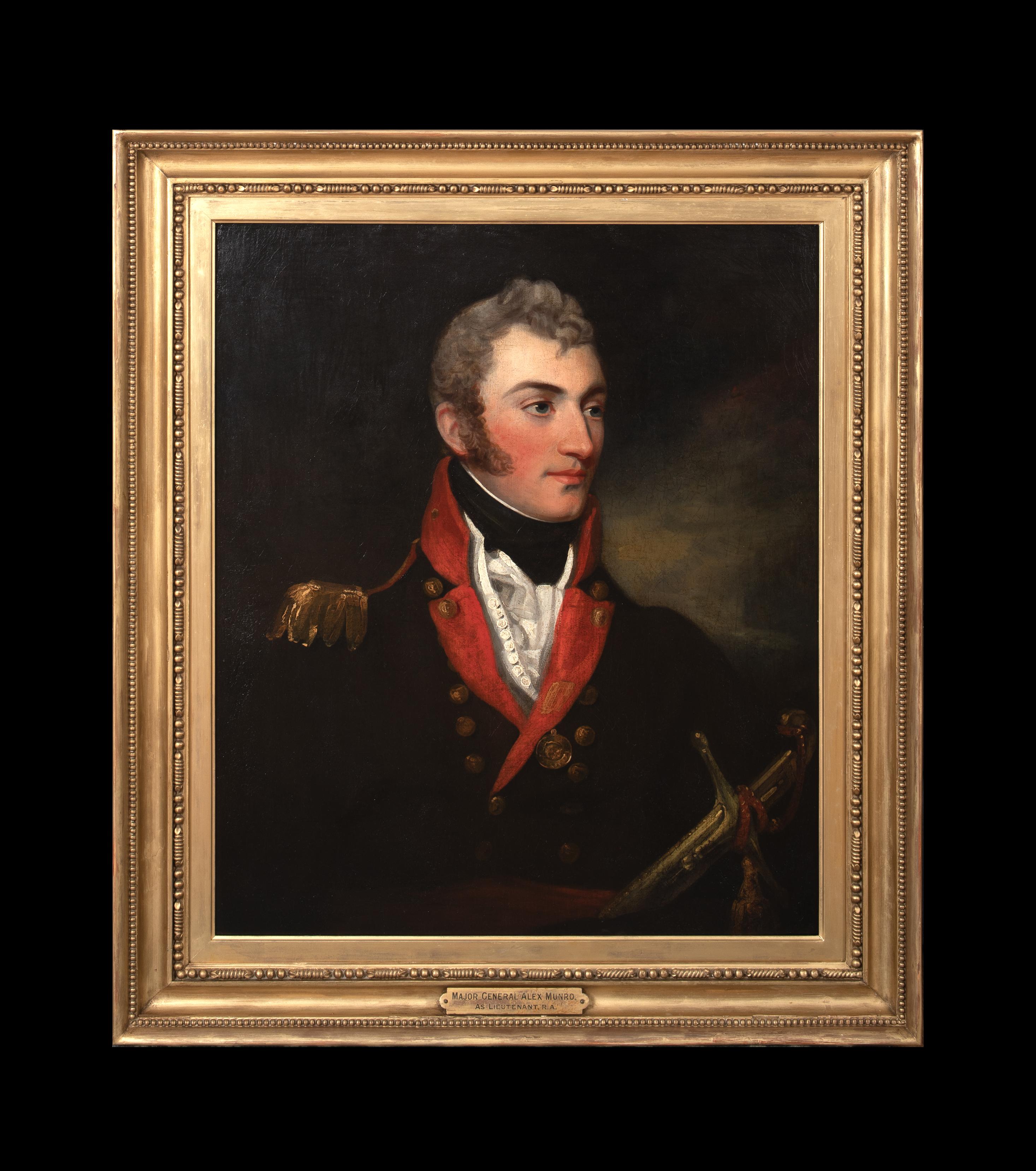 Major General Alexander Munro, Laird Of Novar. late 18th Century  - Painting by Unknown