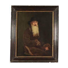 Male Portrait, Oil on Canvas, French School 19th Century