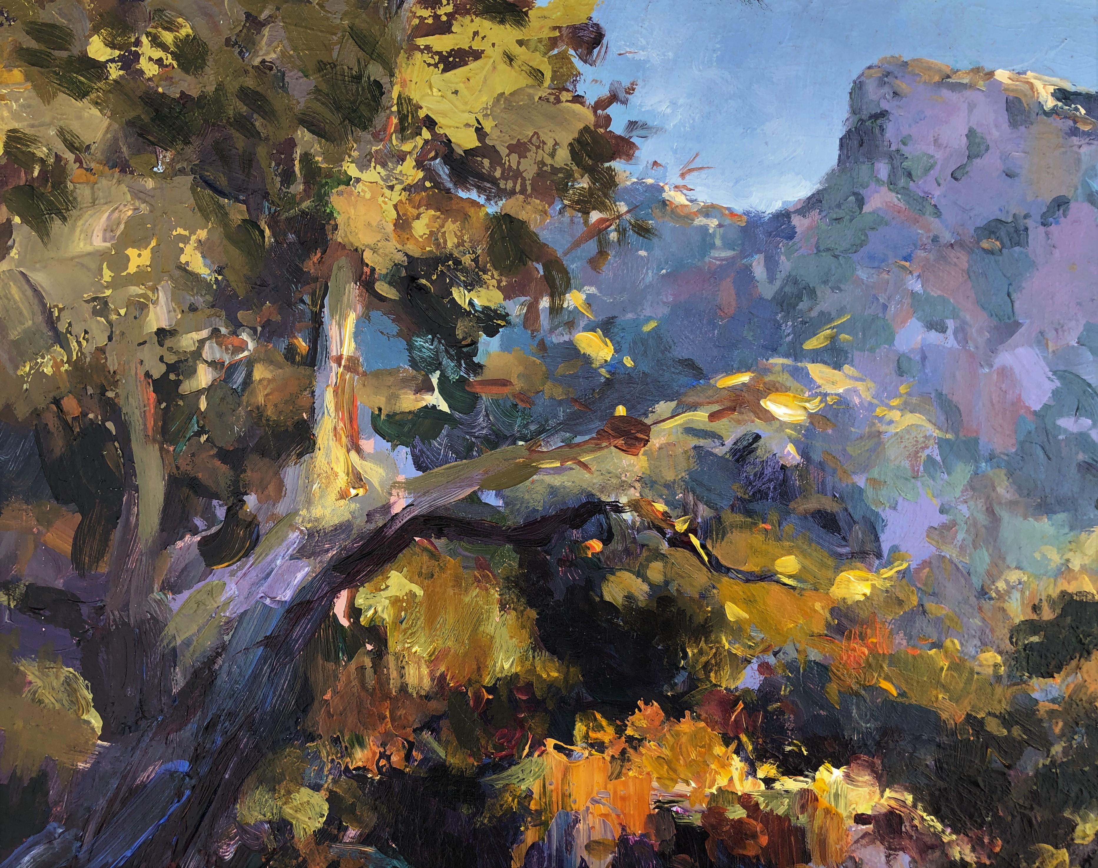Paisaje mallorquín España óleo sobre lienzo 1
