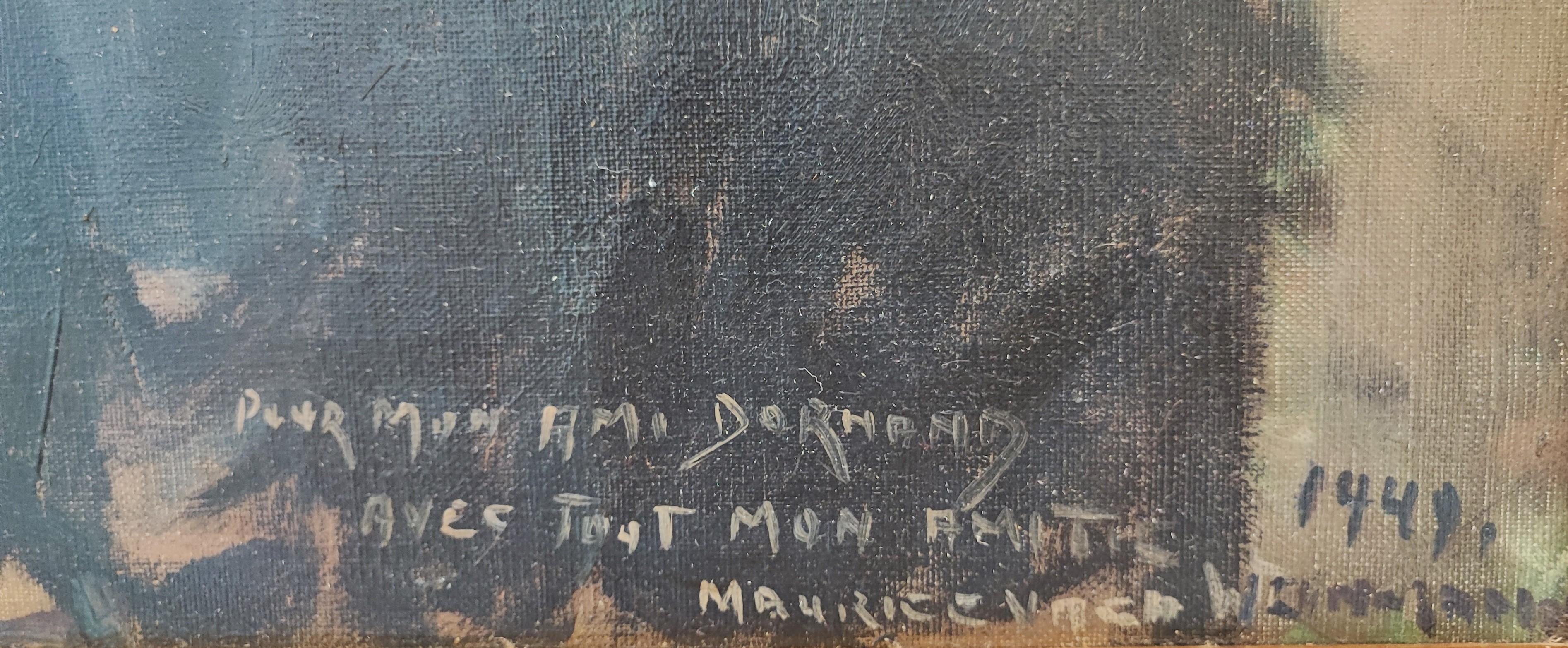 Mann mit Krawatte (Schwarz), Portrait Painting, von Unknown