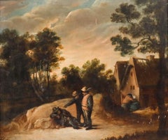 Manner of David Teniers the Younger (1610-1690) - Oil, Sleeping on the Job