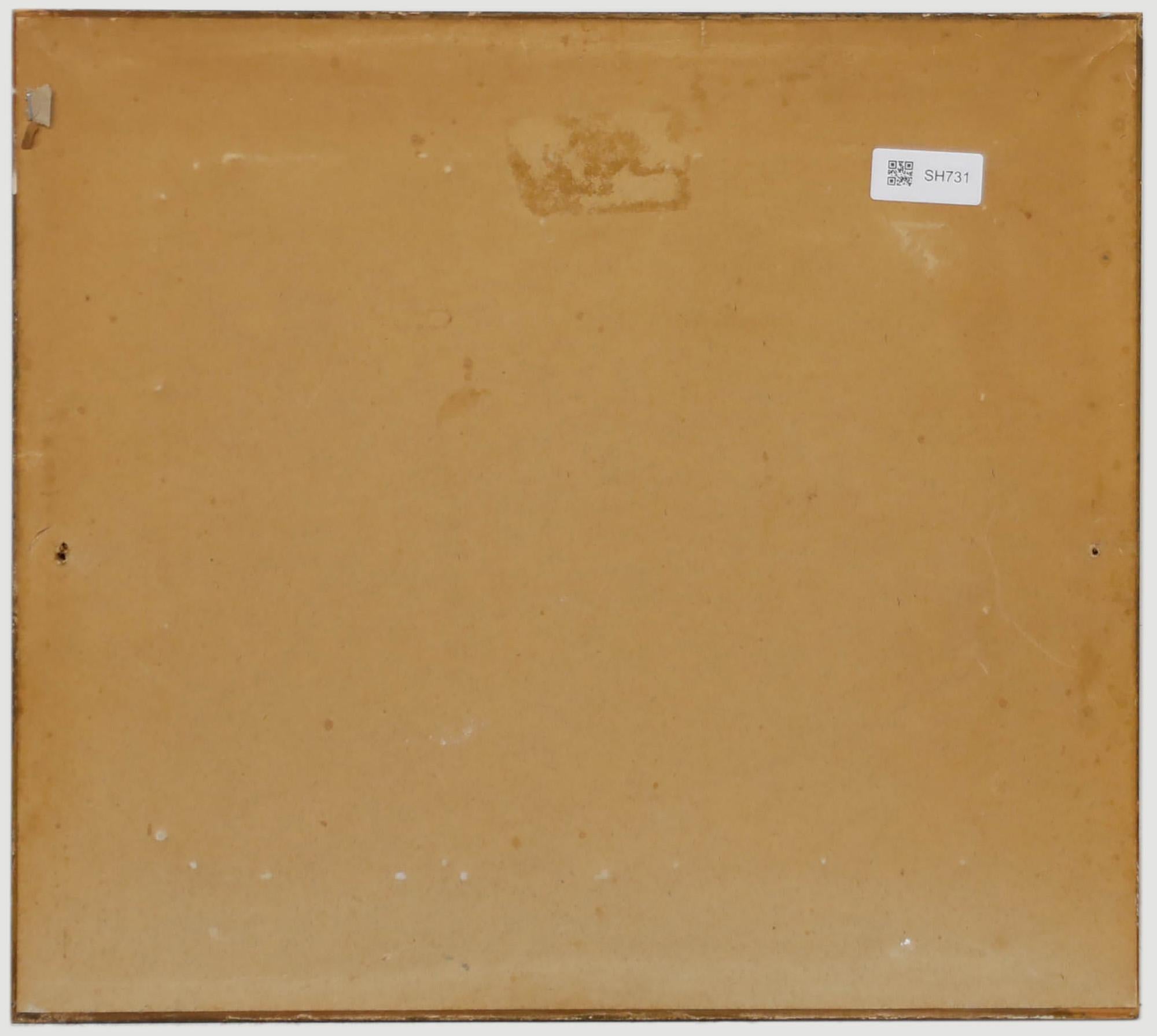In der Art von Floris Hendrik Verster (1861-1927) - Gerahmtes Ölgemälde, Obstschale (Beige), Still-Life Painting, von Unknown