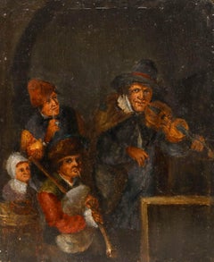 Manner of Frans van Meiris - 19th Century Oil, Music Players