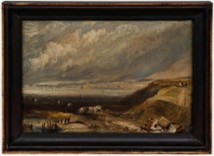 Manner of Henry Bright (1810-1873) - Norwich School Oil, View of the Beach