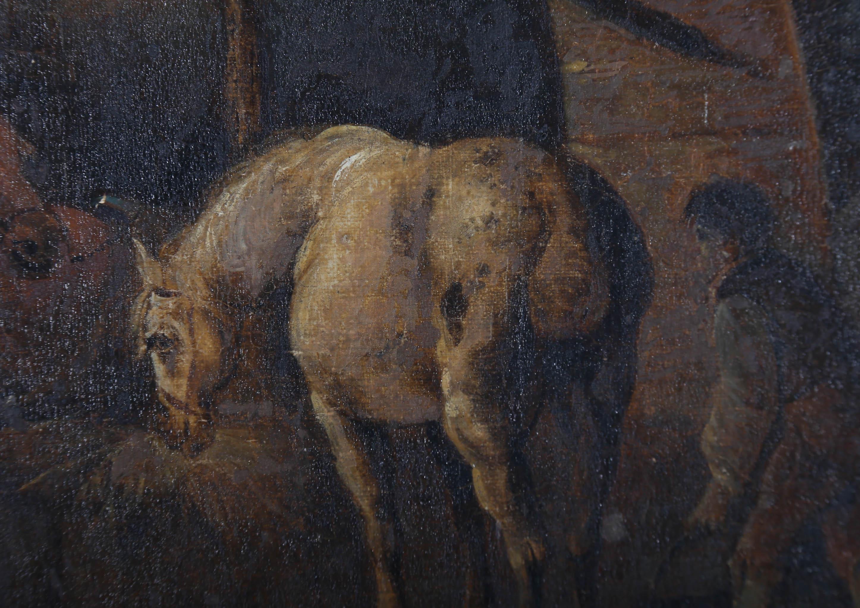 Manner of Joseph Wright ARA (1734–1797) - 19thC Oil, Evening In The Stables 2