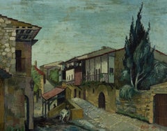 Manner of Philip Naviasky (1894-1983) - 20th Century Oil, Santillana del Mar