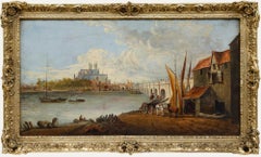 Maniero di Samuel Scott (1702-1772) - Olio del XIX secolo, Palazzo Vecchio di Westminster
