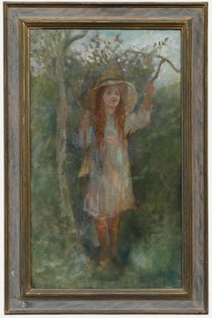 Manner of Sir John Lavery - Early 20th Century Oil, Girl In The Trees