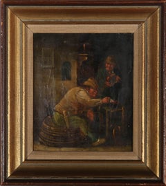 Teniers der Jüngere (1610-1690) – 19. Jahrhundert, Öl, Ausgefallenes Another?