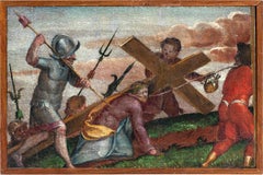 Mannerist Italian painter - 16th century figure painting - Christ Calvary