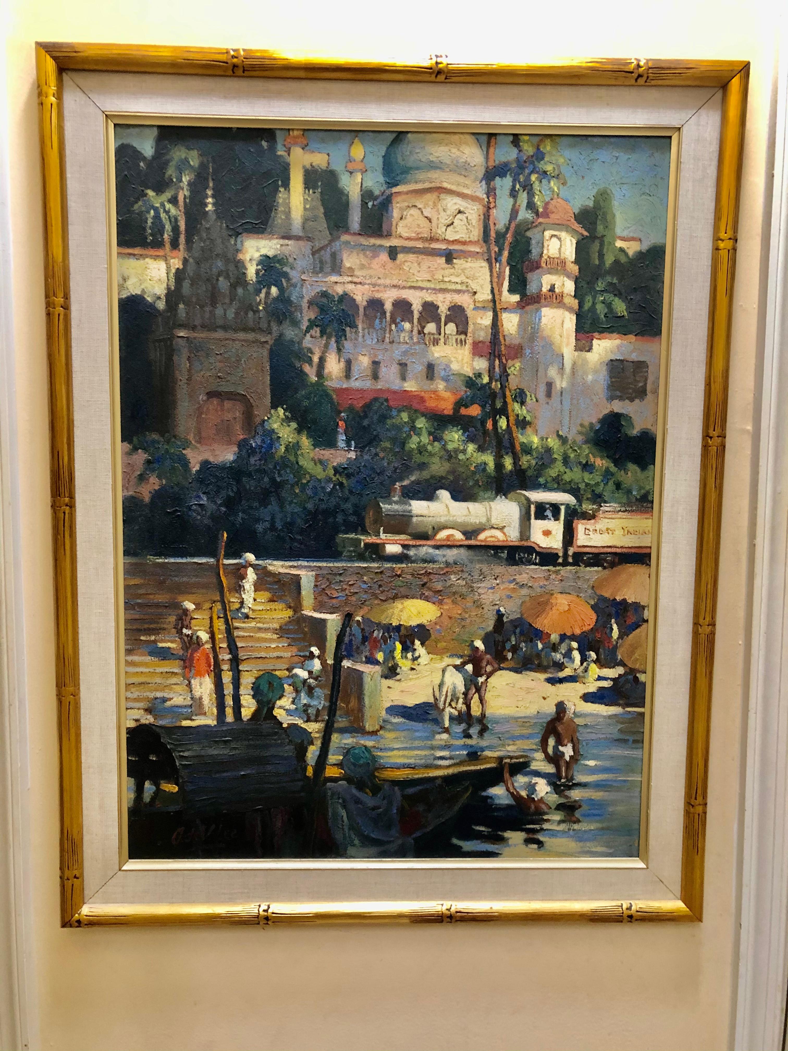 Manning de Villenueve Lee Anfang des 20. Jahrhunderts Indien – Painting von Unknown