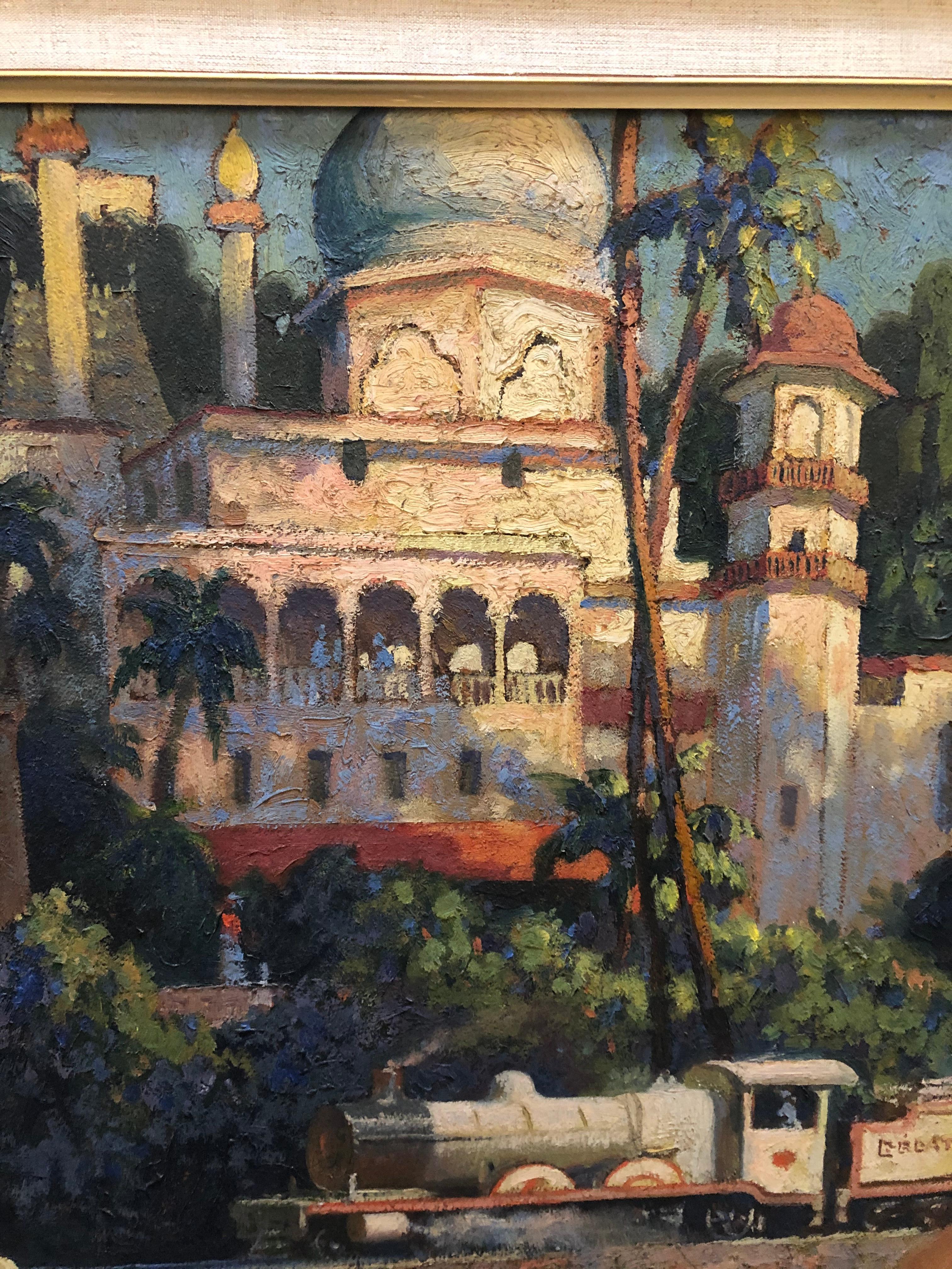 Manning de Villenueve Lee Anfang des 20. Jahrhunderts Indien (Braun), Figurative Painting, von Unknown