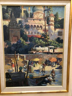 Vintage Manning de Villenueve Lee Early 20th Century India