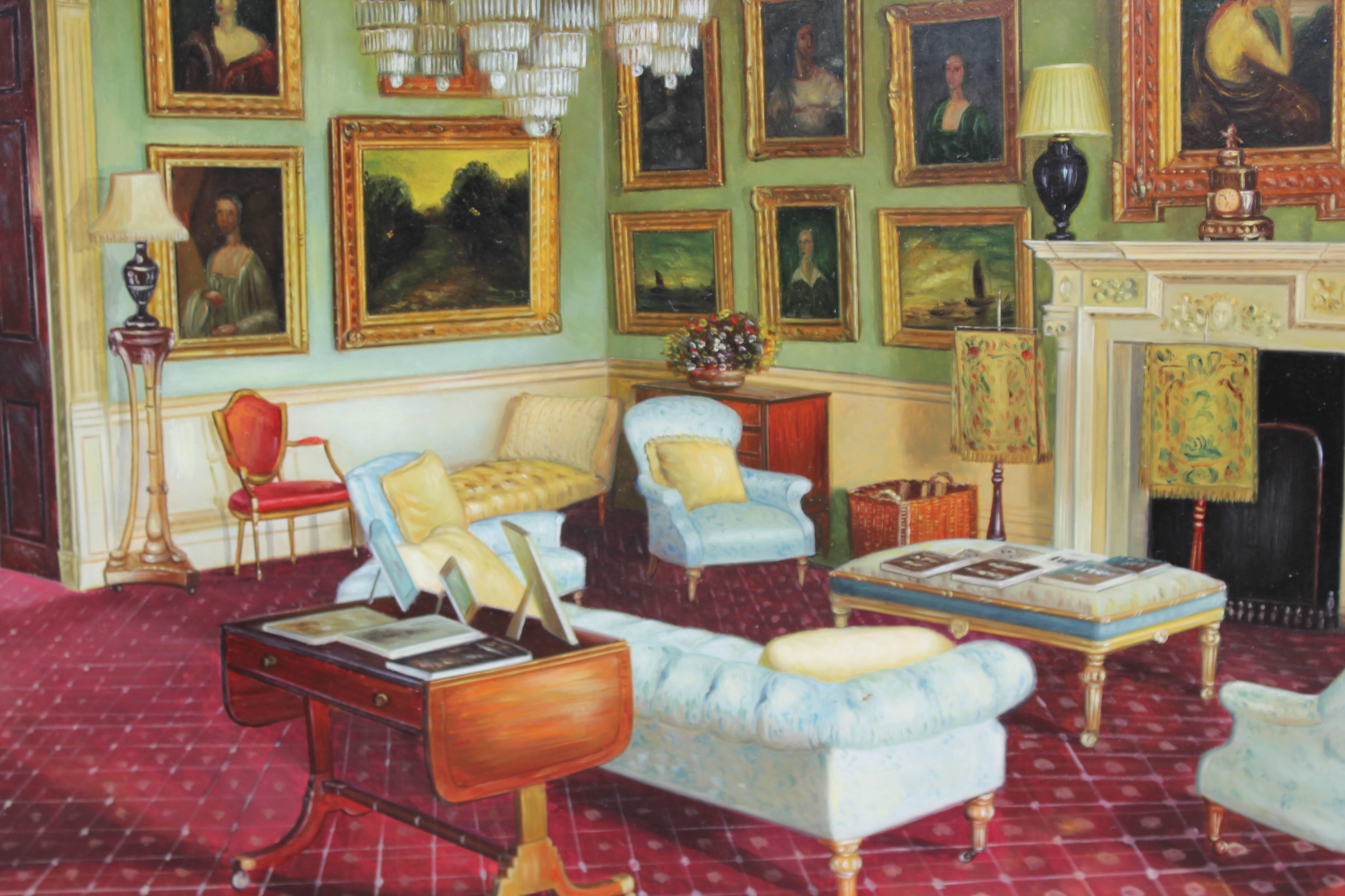 Mansion Interior Architectural Paintings  8