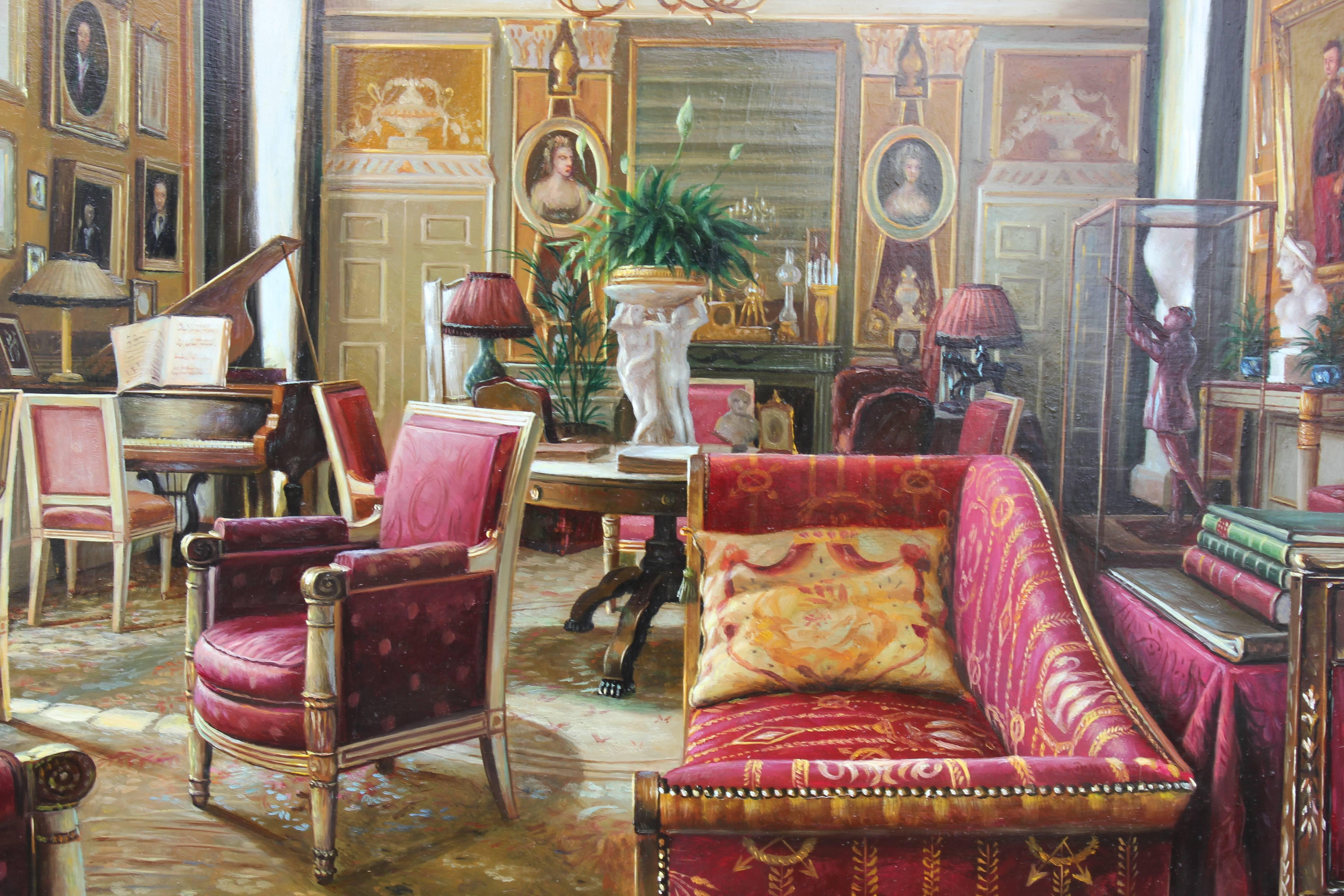 Mansion Interior Architectural Paintings  6