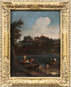 Marco Ricci follower (Venetian painter) - 18th century landscape painting