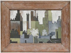 Margaret Castelow - Framed 20th Century Oil, Skylines