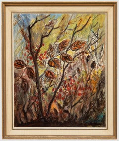 Margaret Dean (fl.1955-1991) - Framed 20th Century Oil, Colours of Autumn
