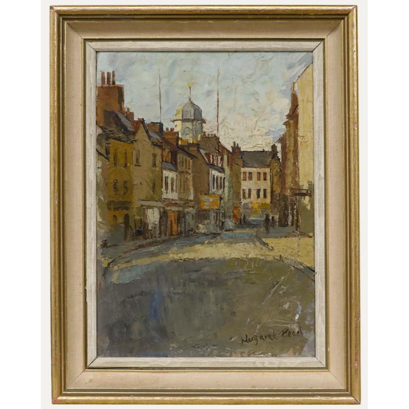 Unknown Landscape Painting – Margaret Peach - 20. Jahrhundert Öl, Kelso